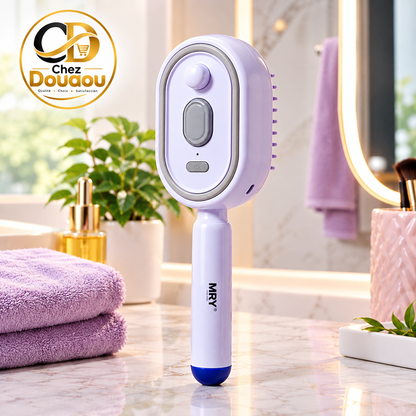CHEVELUX™ : La brosse vaporisante 3 en 1 chargable